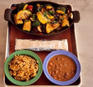 Healthy Tex-Mex Grilled Vegetables with Perfect Sides