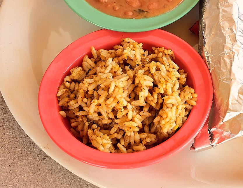 Las Cruces Tex Mex Dishes thanksgiving meal plan - spanish rice